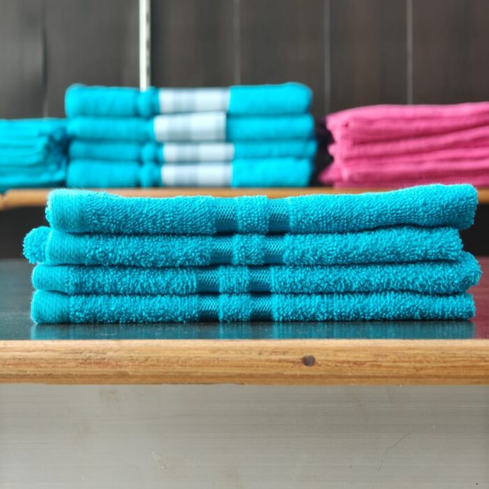 Hand towel Turqoise Blue