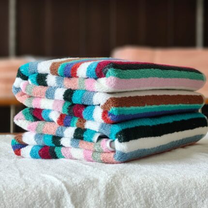 Multistripe towel