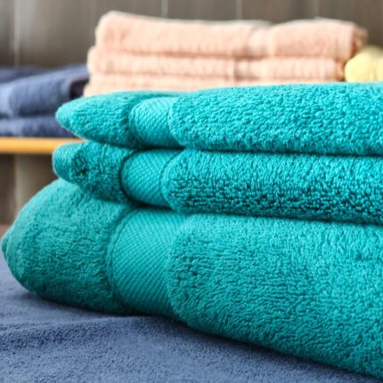 tealgreen towels