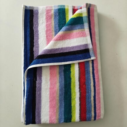 New Multistripe towel