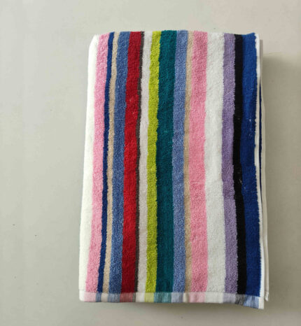 Multistripe towels