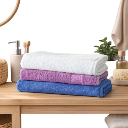 3 bath towels