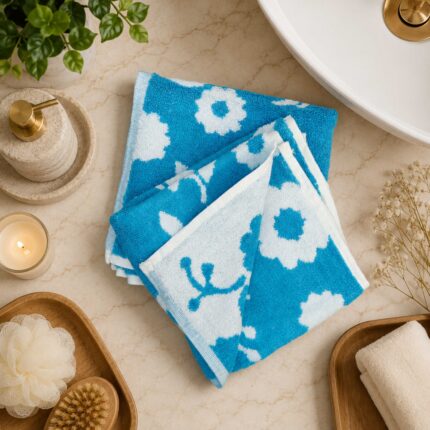 hand towelblue