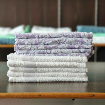 5 colour handtowels
