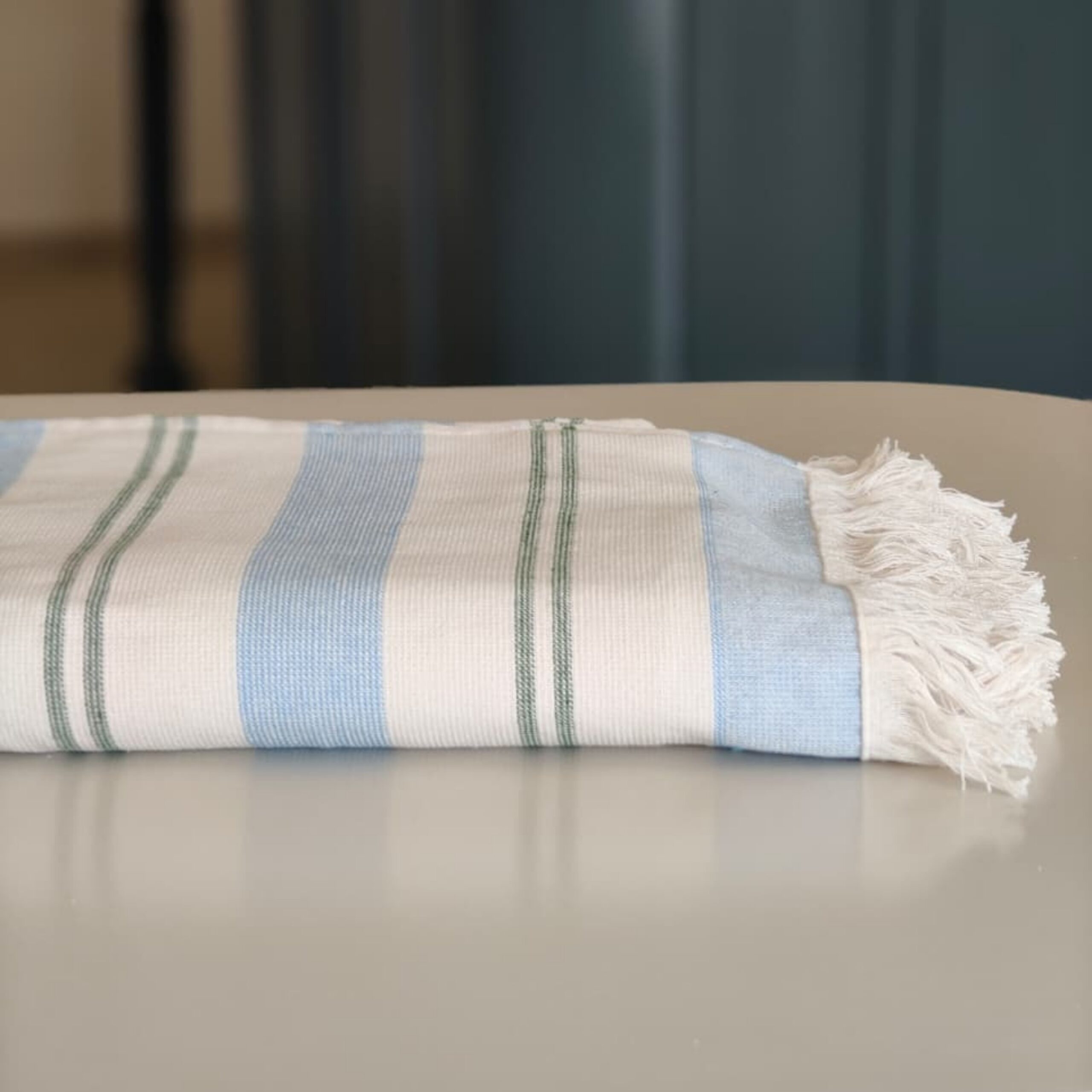 Square Images (5) 100% Cotton One-Side Terry Bath Towel 100x150 cm 400 GSM